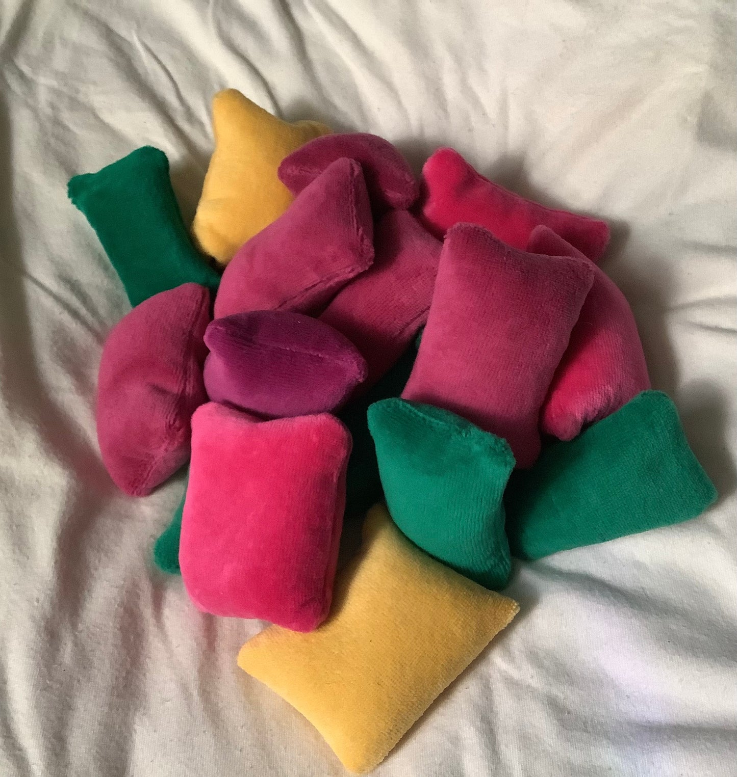 Bean Bags Odd Shapes, set of 5