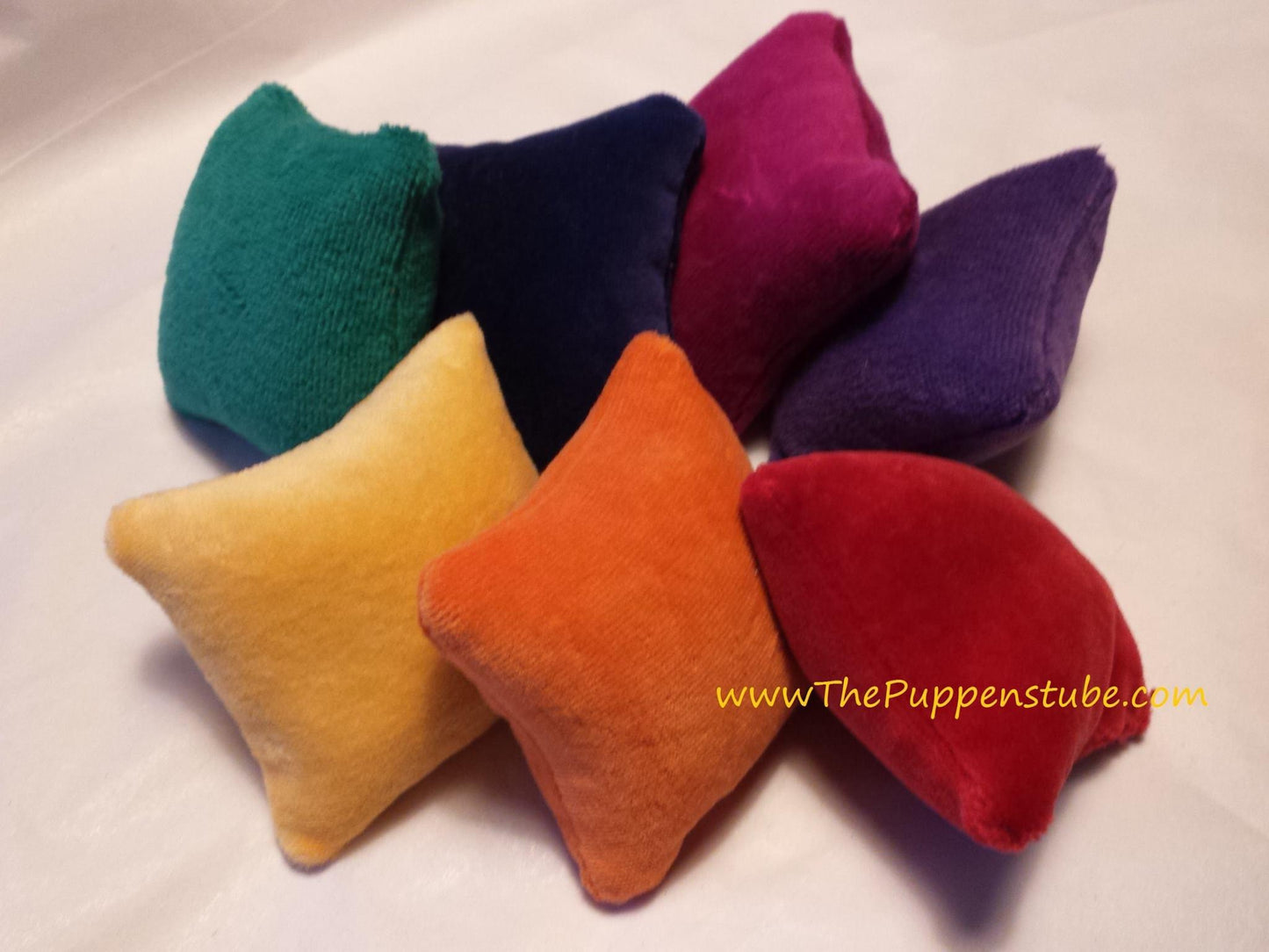Rainbow Bean Bags, set of 7