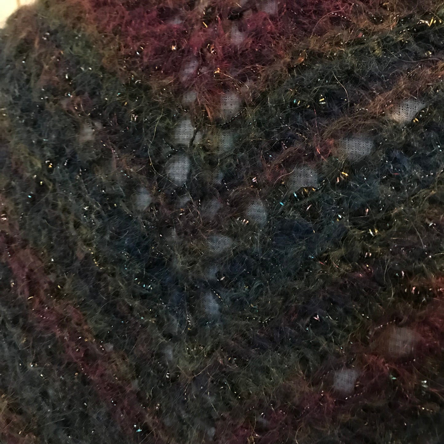 Sparkly Chevron Shawl