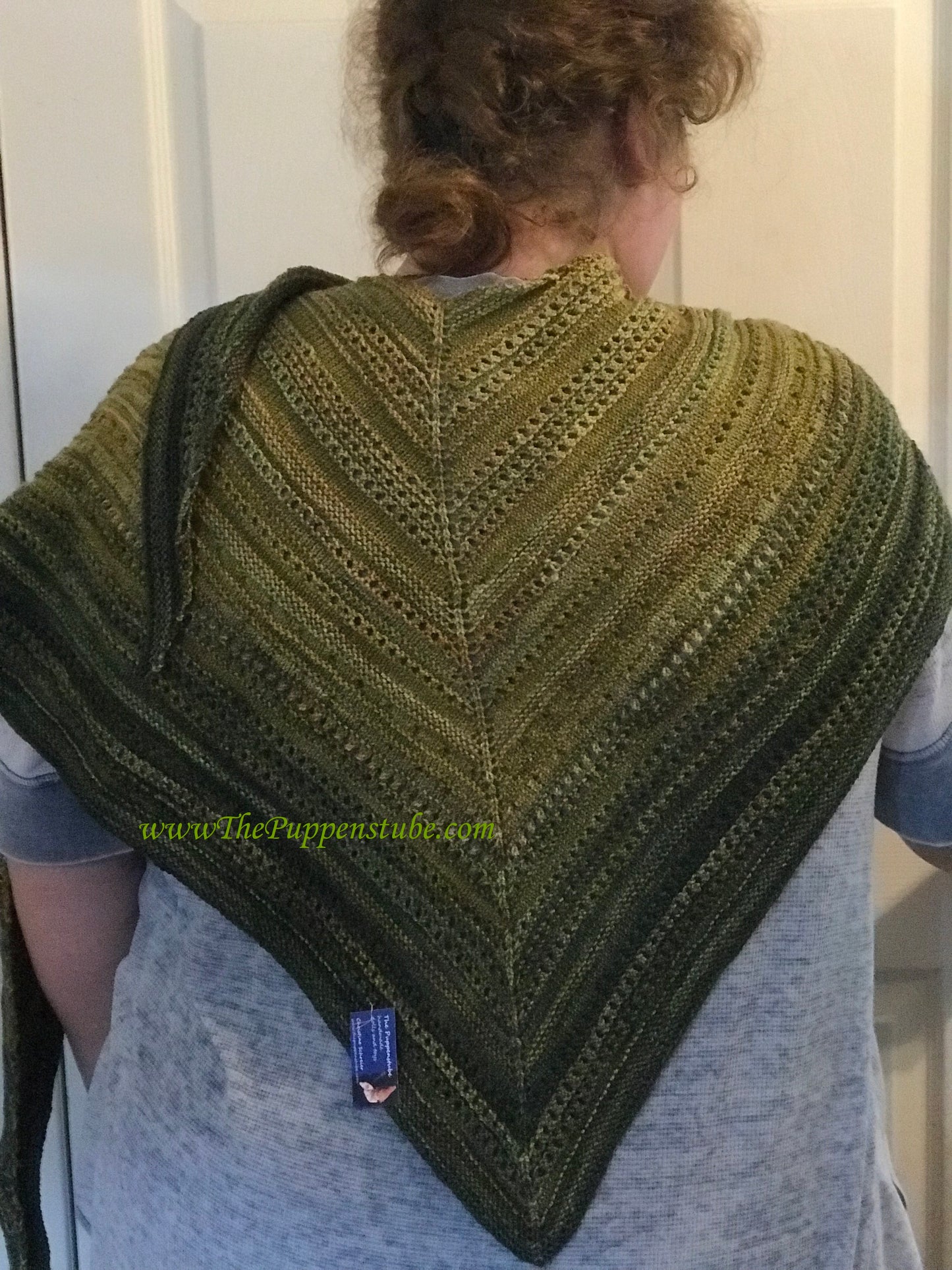 Chevron Merino Shawl