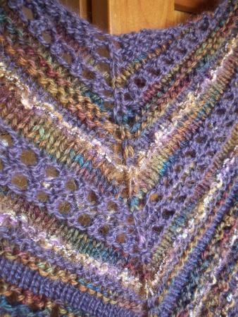 Living Crafts Magazine Fall 2011 with Chevron Shawl Instructions